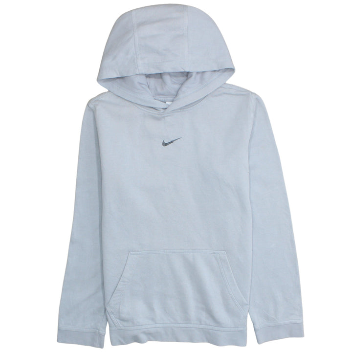 Nike Boys Grey Pullover Hoodie XL Regular Fit Fleece Sweatshirt