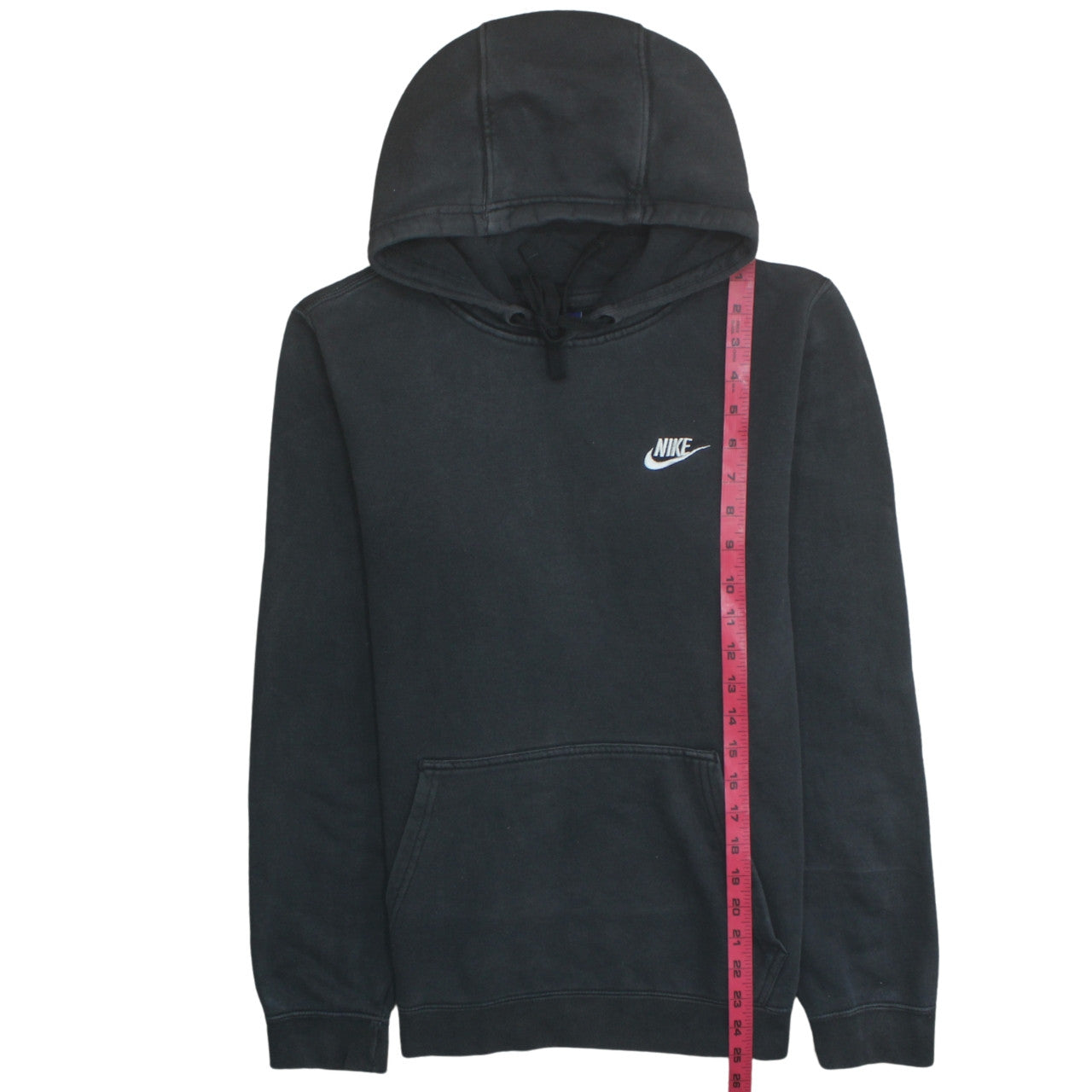 Nike Men's Black Pullover Hoodie Small Fleece Regular Fit