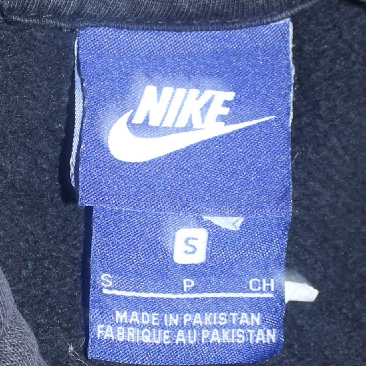 Nike Men's Black Pullover Hoodie Small Fleece Regular Fit