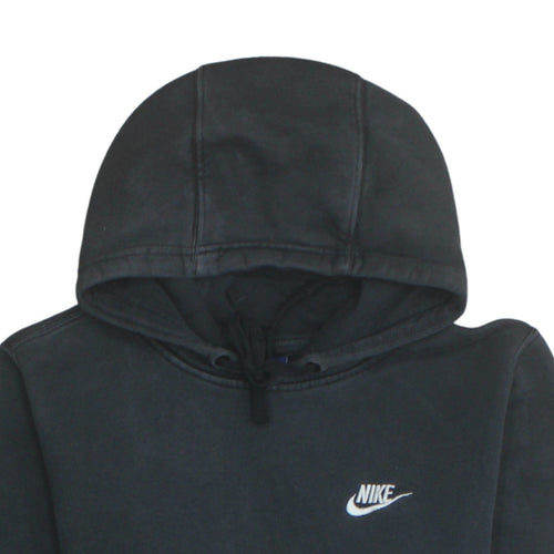 Nike Men's Black Pullover Hoodie Small Fleece Regular Fit