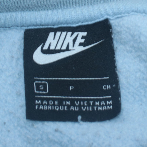 Nike Men's Blue Pullover Crew Neck Sweatshirt Size S