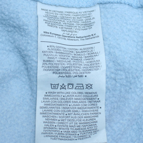 Nike Men's Blue Pullover Crew Neck Sweatshirt Size S