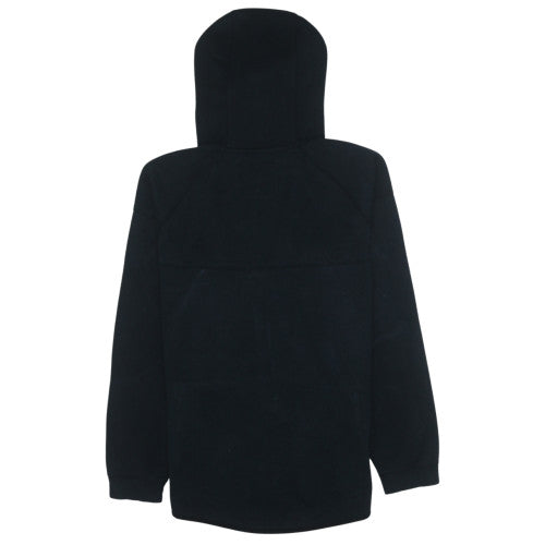 Nike Men's Black Full Zip Hoodie L Sportswear Cotton Blend