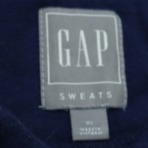 GAP Women's Blue XL Hooded Full Zip Track Jacket
