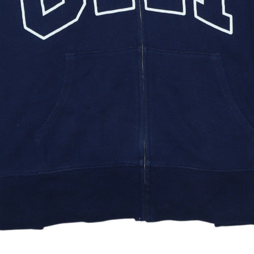 GAP Women's Blue XL Hooded Full Zip Track Jacket