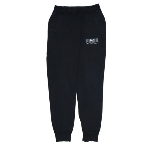 Puma Men's Black Jogger Sweatpants Size S Regular Fit Activewear