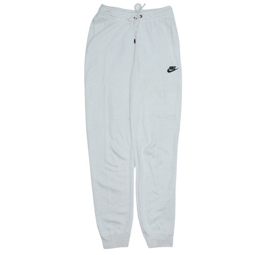 Nike Womens White XS Jogger Sweatpants Elastic Waist Cotton Blend
