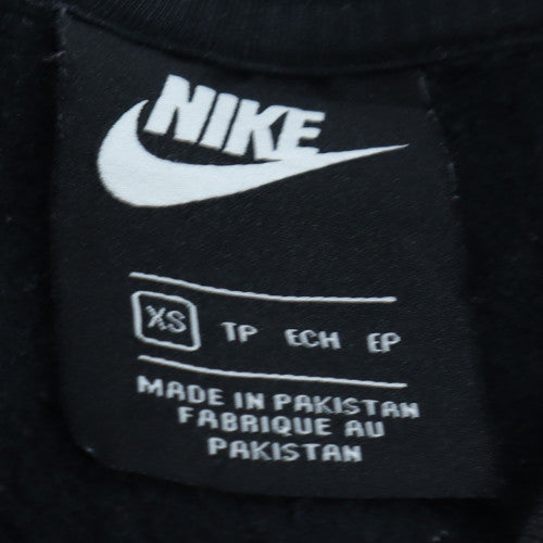 Nike Men's Black XS Crew Neck Pullover Sweatshirt Just Do It Logo