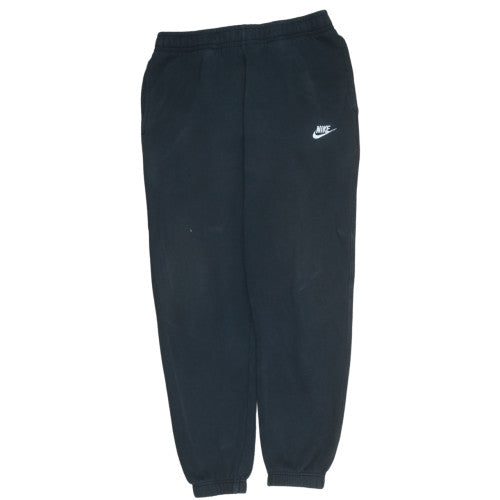 Nike Men's Black Fleece Jogger Sweatpants Size M Regular Fit