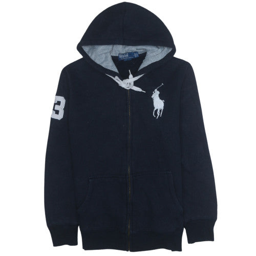 Polo Ralph Lauren Men's Blue Full Zip Hoodie Size M