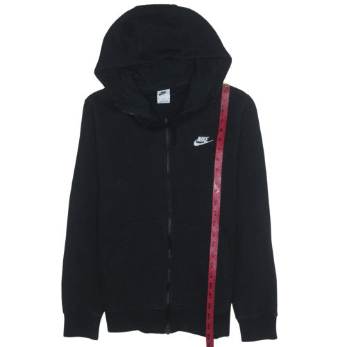 Nike Men's Black Full Zip Hoodie Sweatshirt M