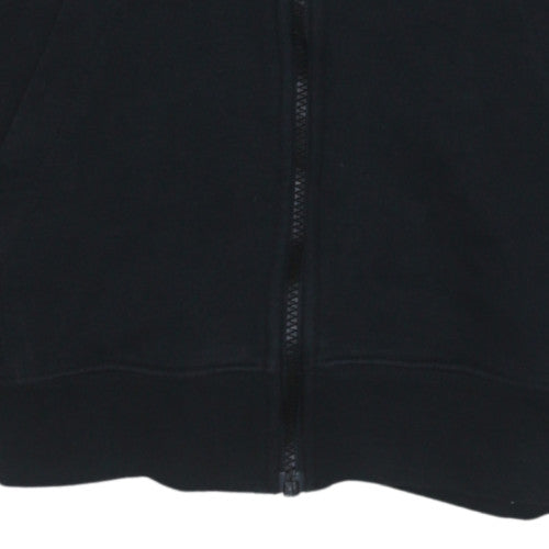 Nike Men's Black Full Zip Hoodie Sweatshirt M