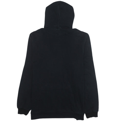 Nike Men's Black Pullover Hoodie L Fleece Logo Sportswear