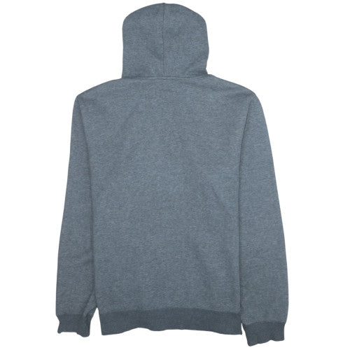 Puma Men Grey Pullover Hoodie L Regular Fit Graphic Print