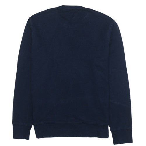 Levi's Men's Blue Graphic Logo Pullover Sweatshirt Size M