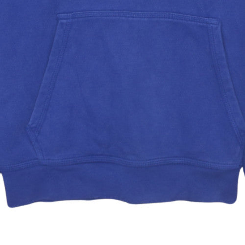 Nike Men's Blue Pullover Hoodie Medium Regular Fit Fleece