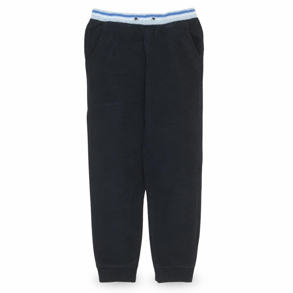 Front view of Hugo Boss Women's Black Cotton Jogger Trousers, size 14