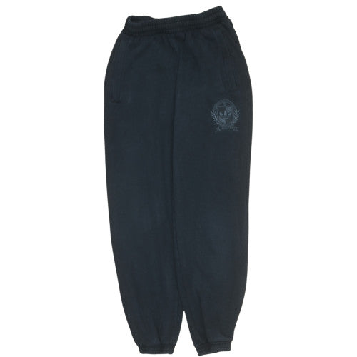 Adidas Men's Black Jogger Sweatpants Size S Fleece Lined Activewear
