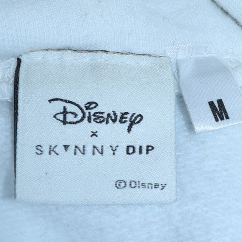 Skinnydip x Disney Women's White Cinderella Pullover Hoodie Size M