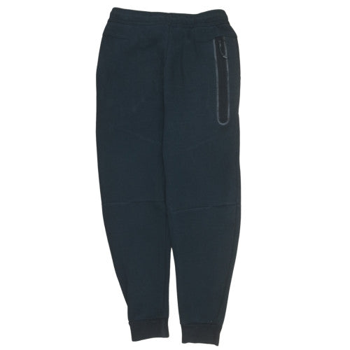 Nike Men's Black Fleece Joggers Tapered Regular Fit Size S