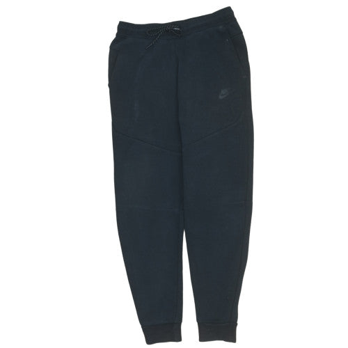 Nike Men's Black Fleece Joggers Tapered Regular Fit Size S