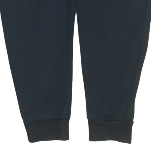 Nike Men's Black Fleece Joggers Tapered Regular Fit Size S