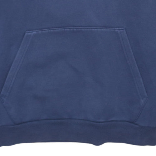 Puma Men's Blue Pullover Hoodie L Sports Fleece Sweatshirt