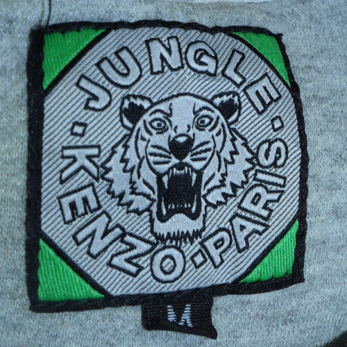 Kenzo Paris Women's Grey Tiger Pullover Sweatshirt Size M