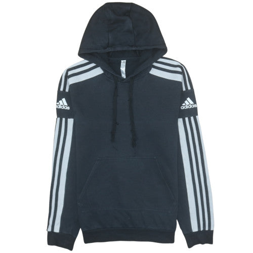 Adidas Mens Black Pullover Hoodie Size S Sports Fleece