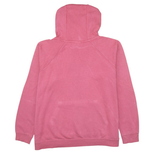 Nike Womens Pink XL Pullover Hoodie Cotton Blend Casual Sweatshirt