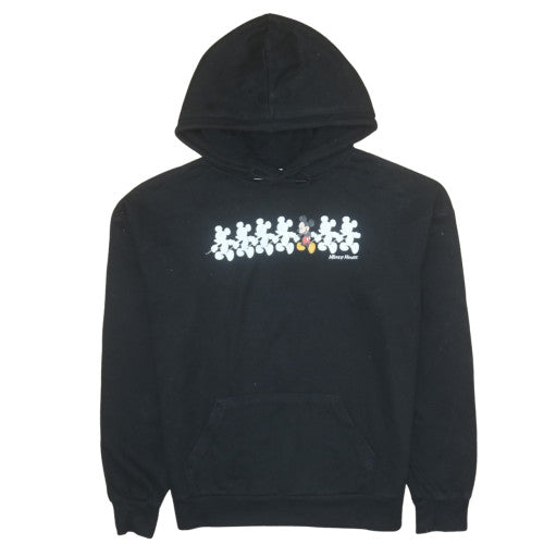 Primark Disney Womens Black XS Pullover Hoodie Mickey Mouse Print