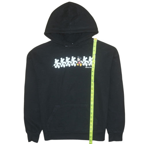 Primark Disney Womens Black XS Pullover Hoodie Mickey Mouse Print