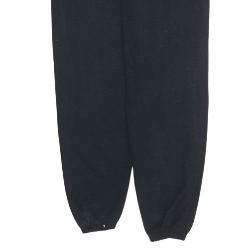 Champion Men's Black Fleece Sweatpants M Relaxed Fit Activewear