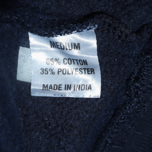 Hard Rock Cafe Edinburgh Mens Blue Pullover Hoodie Medium