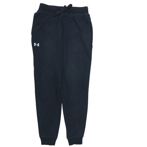 Under Armour Men’s Black Fleece Jogger Trousers M Regular Fit