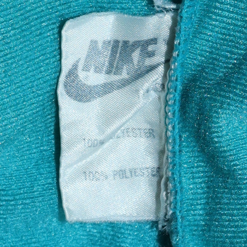 Nike Men's Blue Retro Windbreaker Jacket XL Polyester Zip Vintage 80s Style