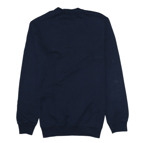 Lacoste Men Blue XL Pullover Sweatshirt Crew Neck Cotton