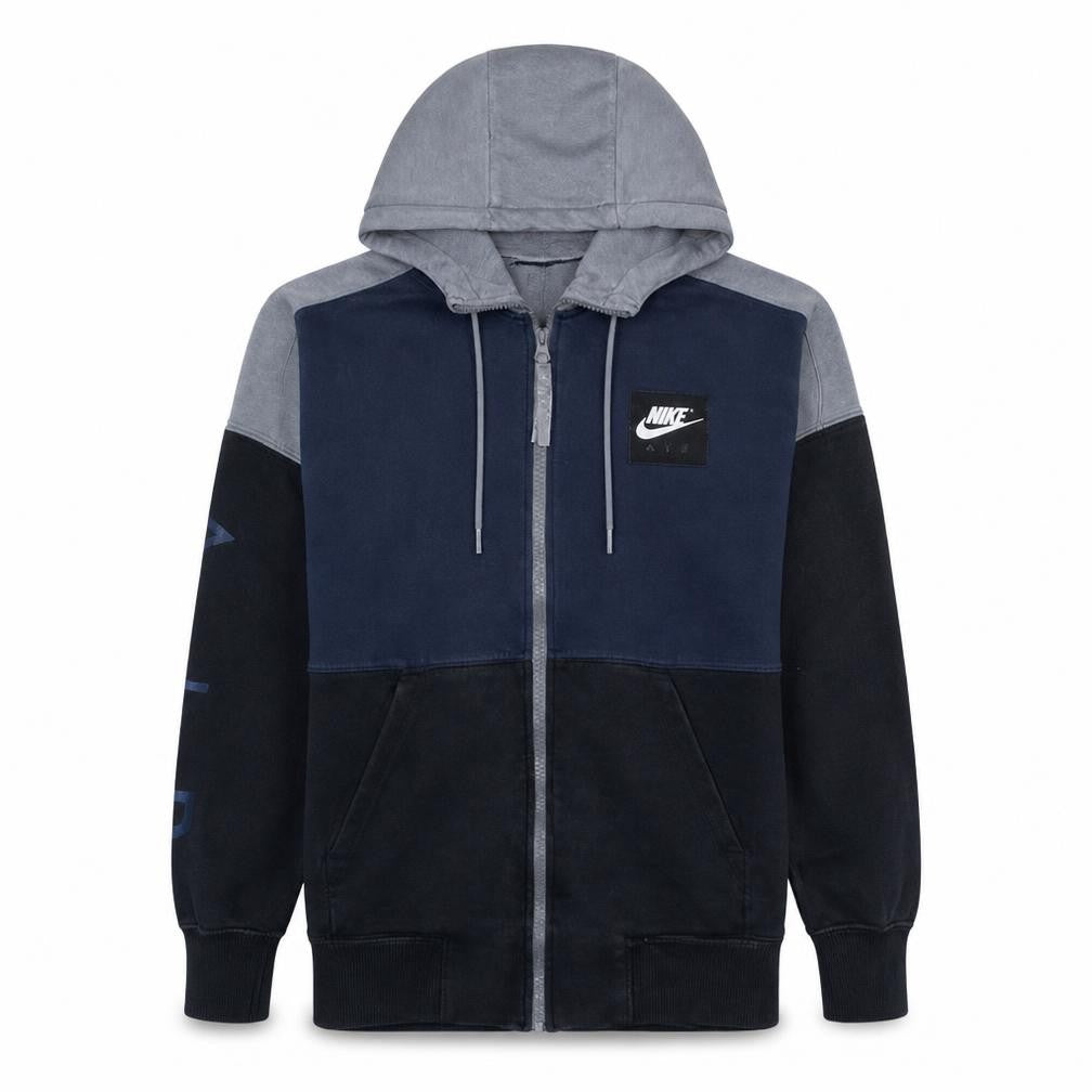 Nike Air Men's Blue Full Zip Hoodie XS Fleece Sportswear