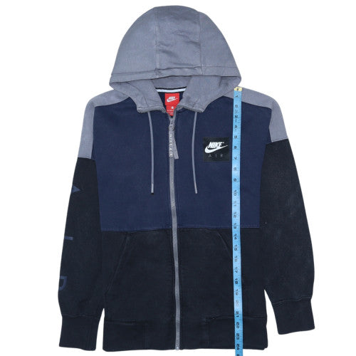 Nike Air Men's Blue Full Zip Hoodie XS Fleece Sportswear