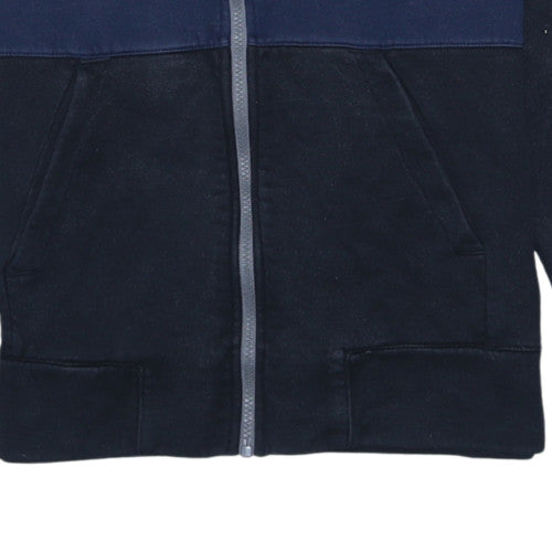 Nike Air Men's Blue Full Zip Hoodie XS Fleece Sportswear
