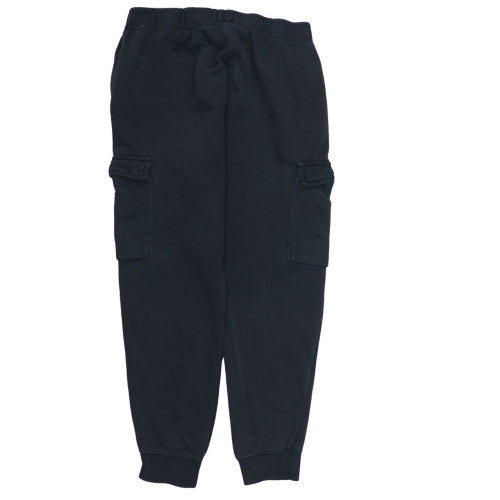 Nike Men's Black Jogger Cargo Sweatpants Fleece S Regular Fit