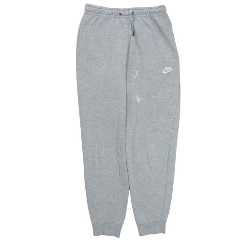 Nike Men Grey Small Jogger Sweatpants Drawstring Waist Elastic Cuffs