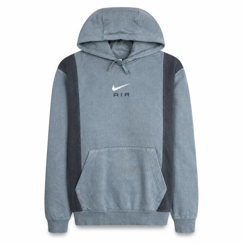Nike Women’s Grey Pullover Hoodie Medium Fleece Air Logo Casual