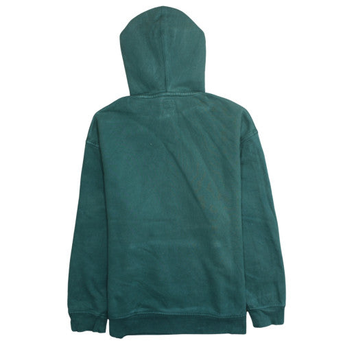 Levi's Men's Green Pullover Hoodie S Relaxed Fit Logo Fleece