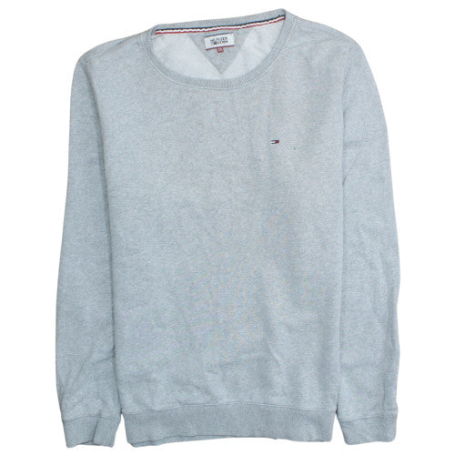 Tommy Hilfiger Denim Men's Grey XXL Crew Neck Pullover Sweatshirt