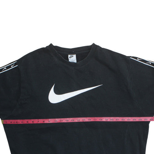 Nike Men's Black XL Pullover Sweatshirt Crew Neck Sportswear Logo