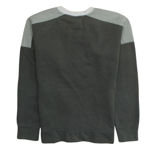 Nike Men’s Grey Crew Neck Logo Sweatshirt S Regular Fit