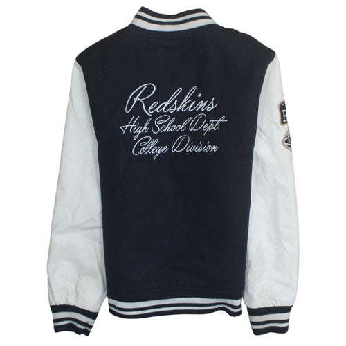 Redskins Boys Blue Varsity Jacket 12 Years Polyester Lined College Style