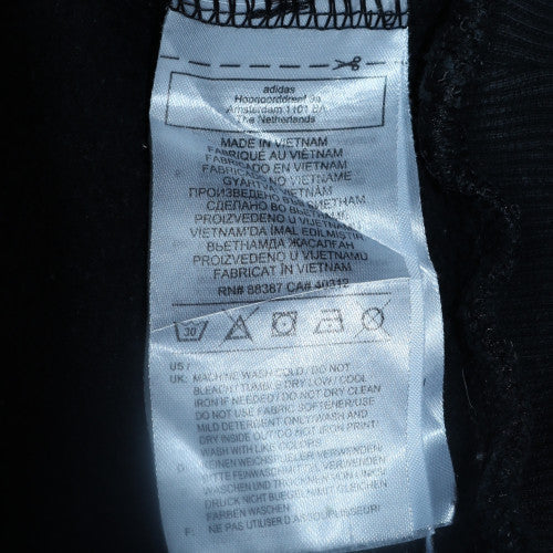 Adidas Men's Black Pullover Hoodie Medium Skateboarding Fleece