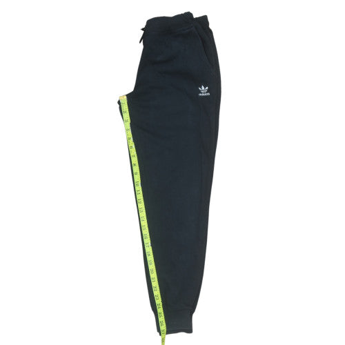 Adidas Womens Black Jogger Sweatpants Size 8 Cotton Blend Drawstring